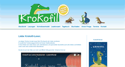 Desktop Screenshot of krokofil.de