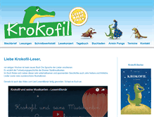 Tablet Screenshot of krokofil.de